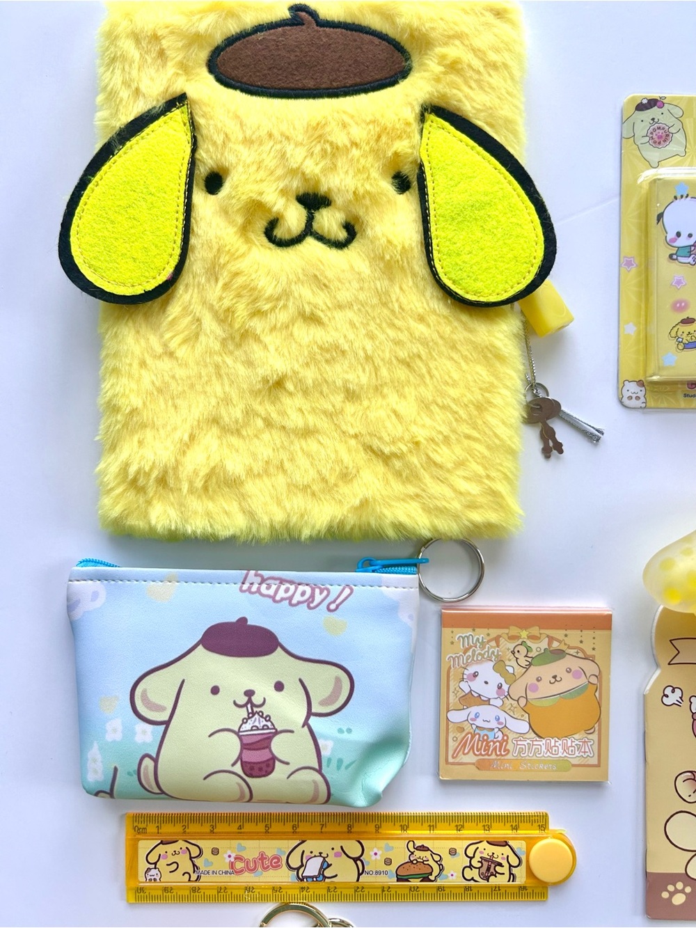 💛(POM358) Pompompurin Adorable 12-Piece Stationery Fun Bundle! - Picture 2 of 6